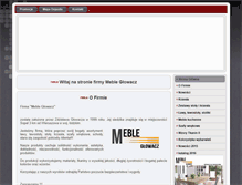 Tablet Screenshot of mebleglowacz.ns24.net